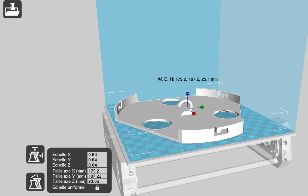 MOUNTER BRACKET CALIBRATED LAMP MOUNT E27 VERSION 2 — miniatura 3