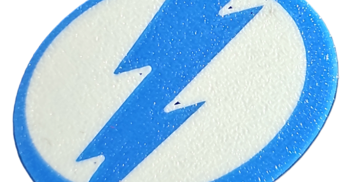 Tampa Bay Lightning Keychain by 3DKP Download free STL model