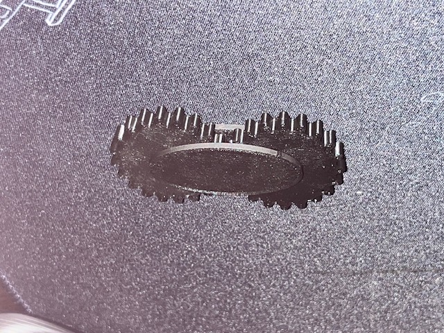 Smooth Spinning Gear Fidget