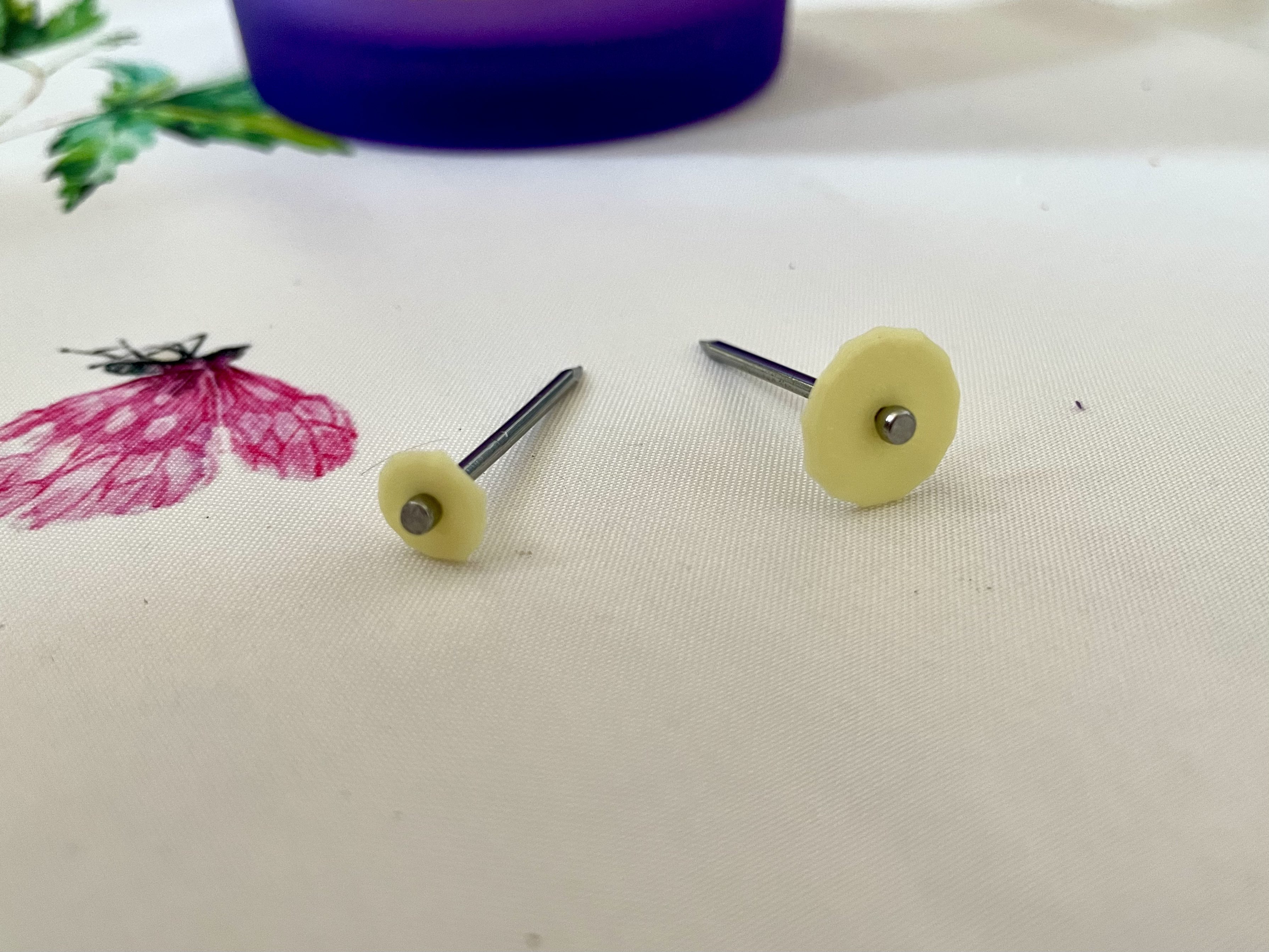 A washer for nails