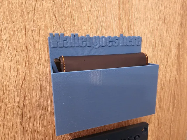 Holder for secrid wallets (credit card sized)