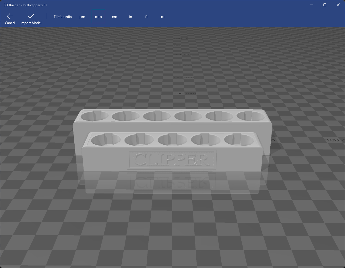 Miniatura 5 do modelo 3D Clipper Stand