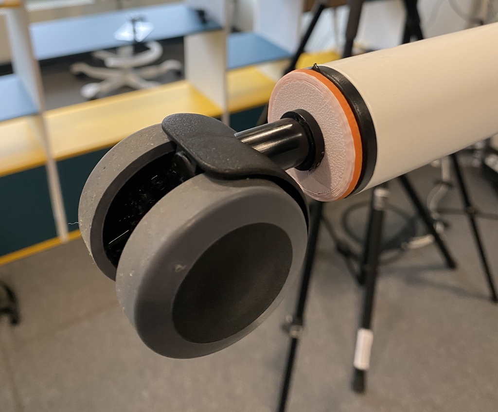 Thing that attaches found Office Chair Wheels to a table