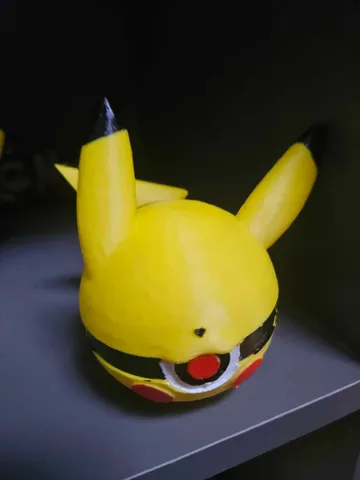 Custom Pikachu Pokeball