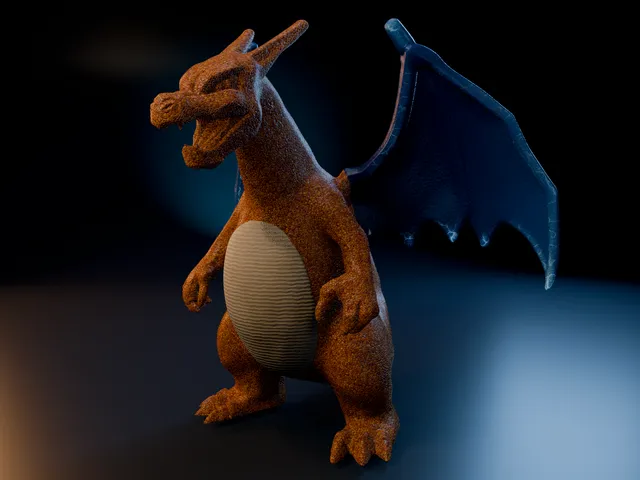 Charizard separate parts