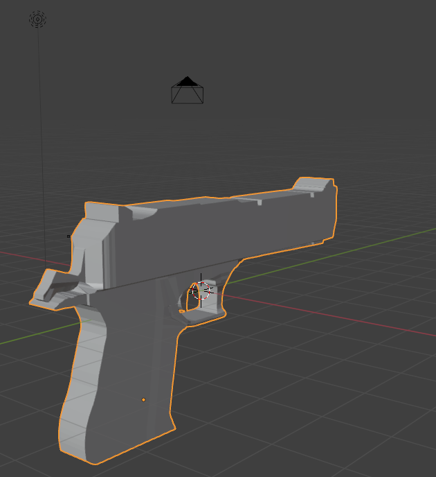 Miniatura 4 do modelo 3D desert eagle model