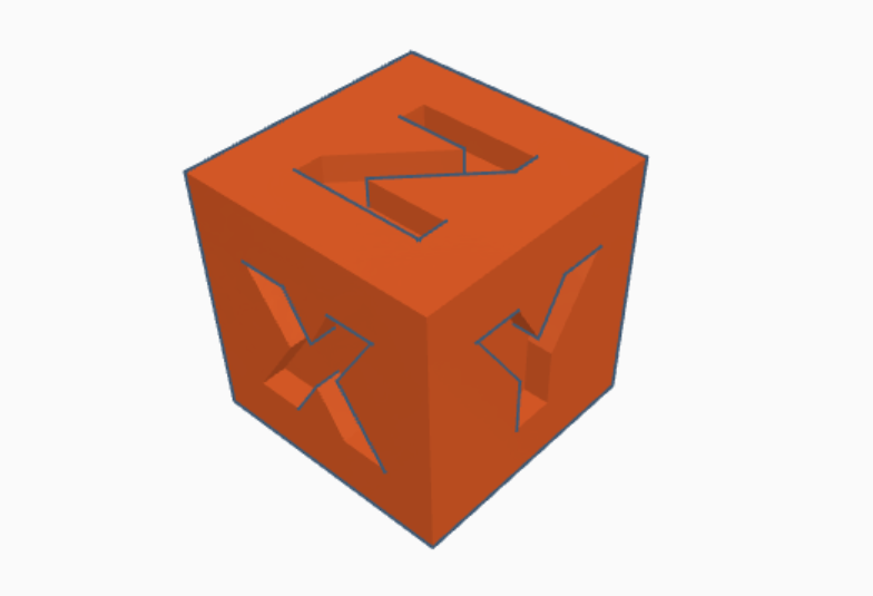 Calibration cube