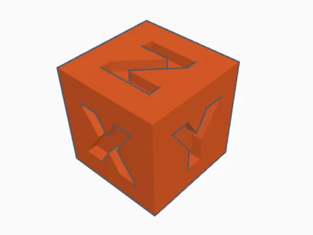 Calibration cube