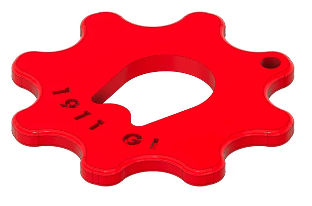 1911 muzzle key
