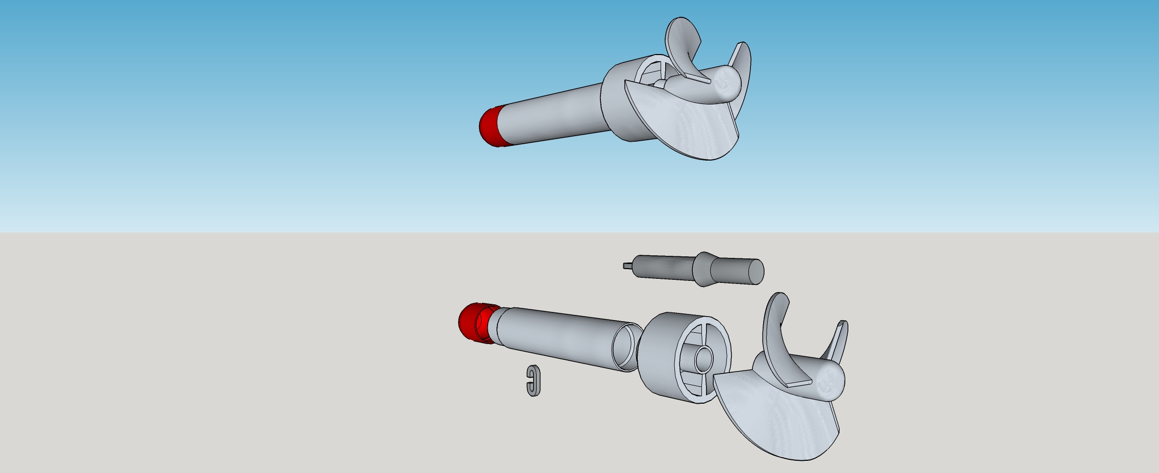 Mk IC Torpedo - Rubber Band Torpedo By Katfish Heavy Industries ...