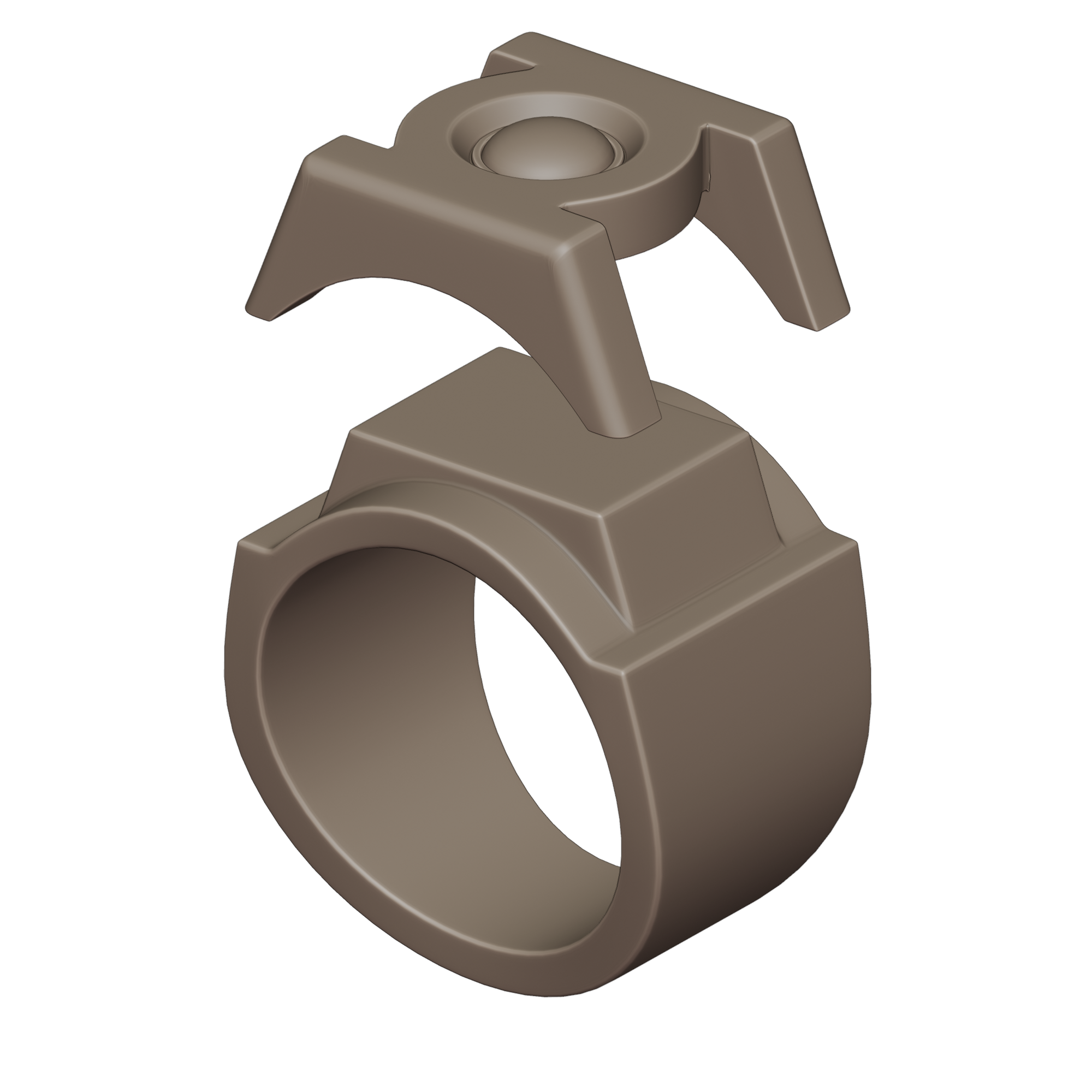 Miniatura 2 do modelo 3D guy gardner green lantern ring
