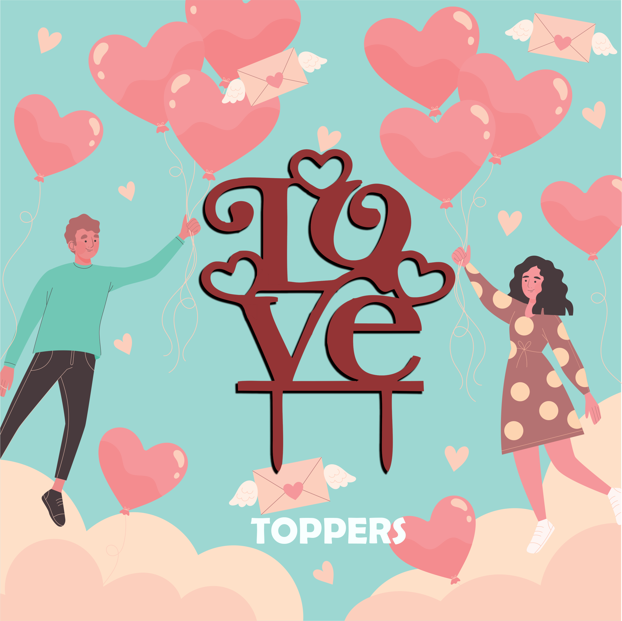 TOPPERS LOVE by Santiago Henao | Download free STL model | Printables.com 