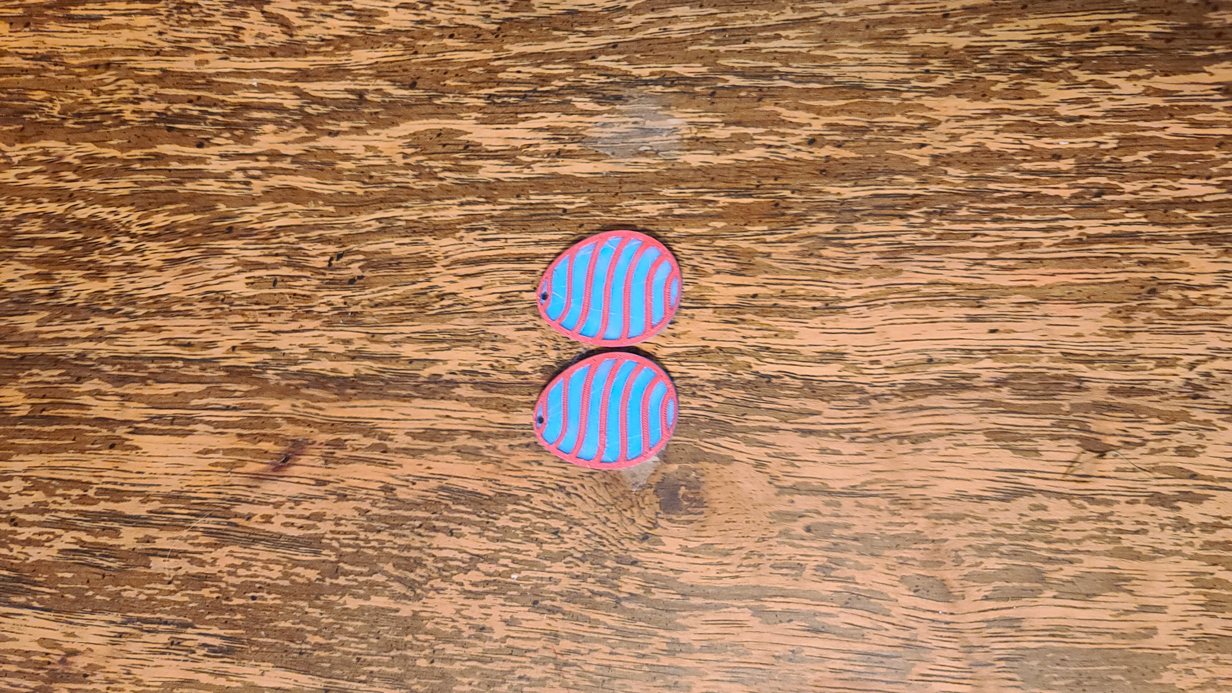 Miniatura 5 do modelo 3D 6 Easter Egg Earrings