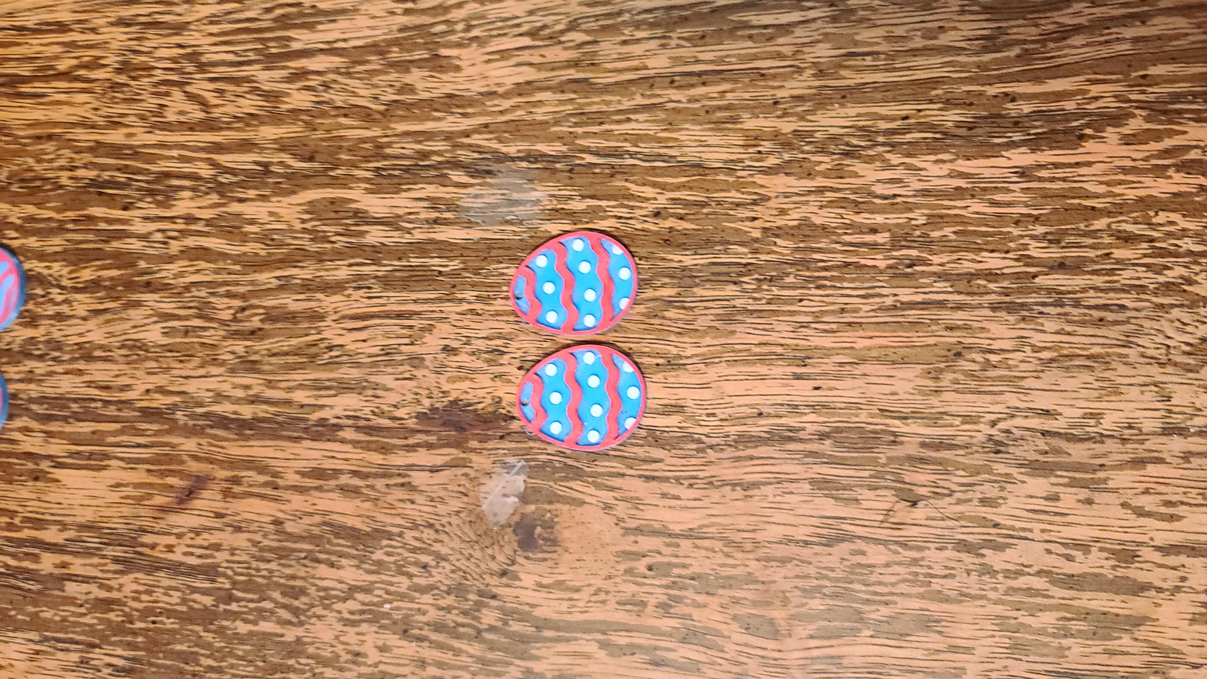 Miniatura 3 do modelo 3D 6 Easter Egg Earrings