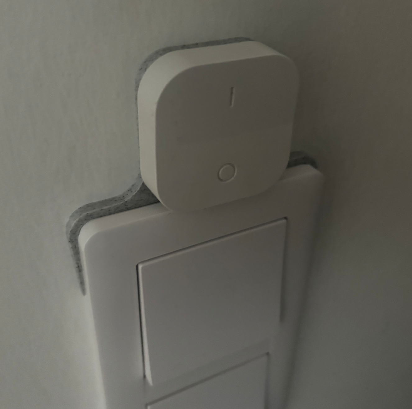 Ikea magnetic button mount