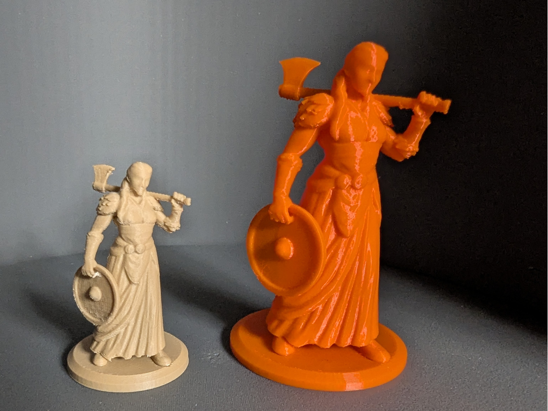 Viking Shield Maiden | DnD | 32mm & 50mm