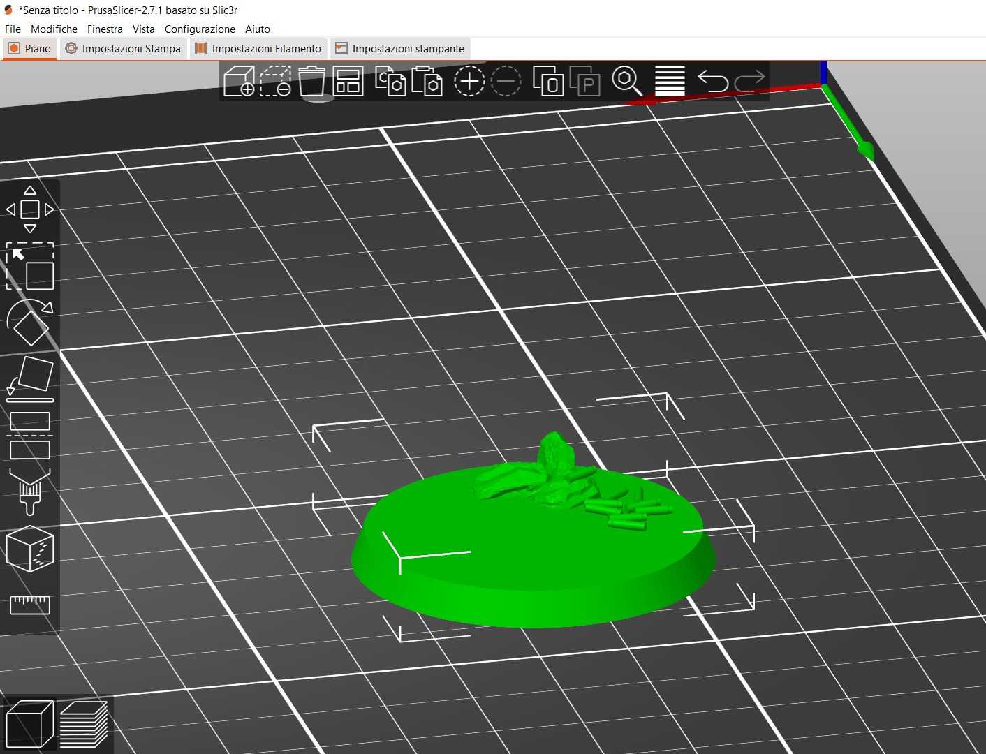40mm bases with scenery by Pazzuomo | Download free STL model | Printables.com