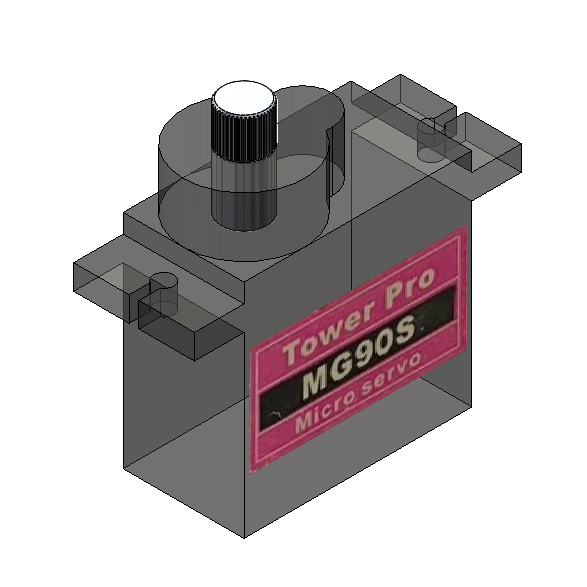 MG90S Servo by RRD Download free STL model