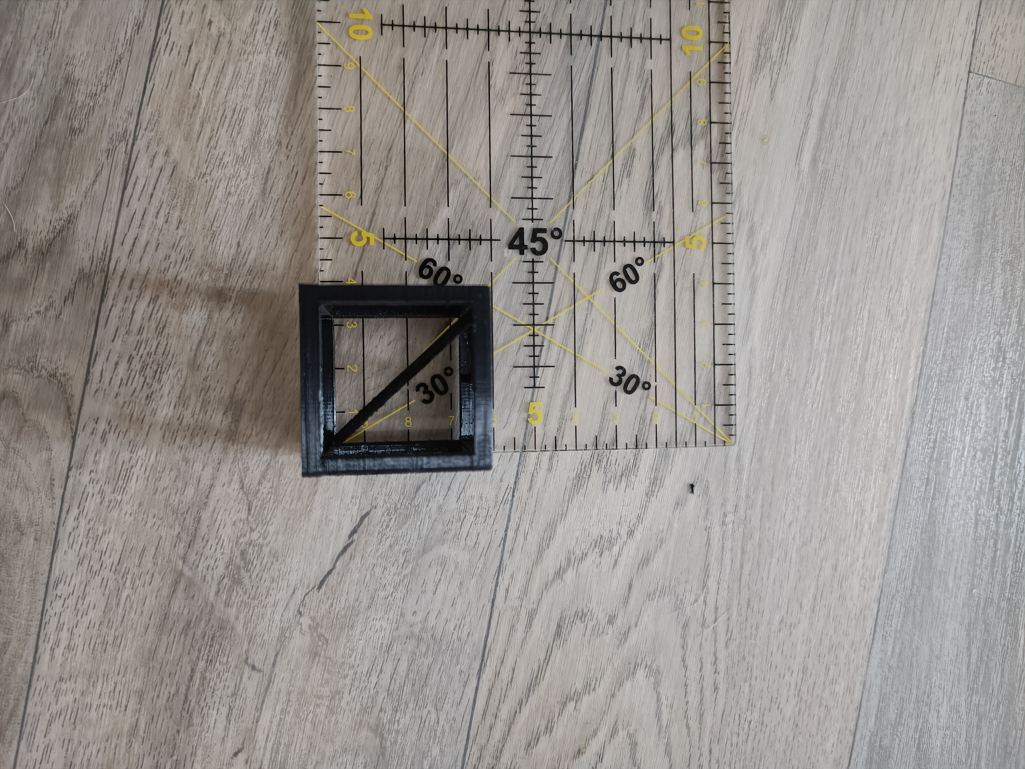 Cube model for stereometry (visualization) — thumbnail 3
