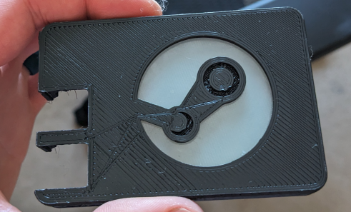 Steam Link Remix of Malolo's screw-less / snap fit Raspberry Pi 3 Model B+ Case 3D model thumbnail