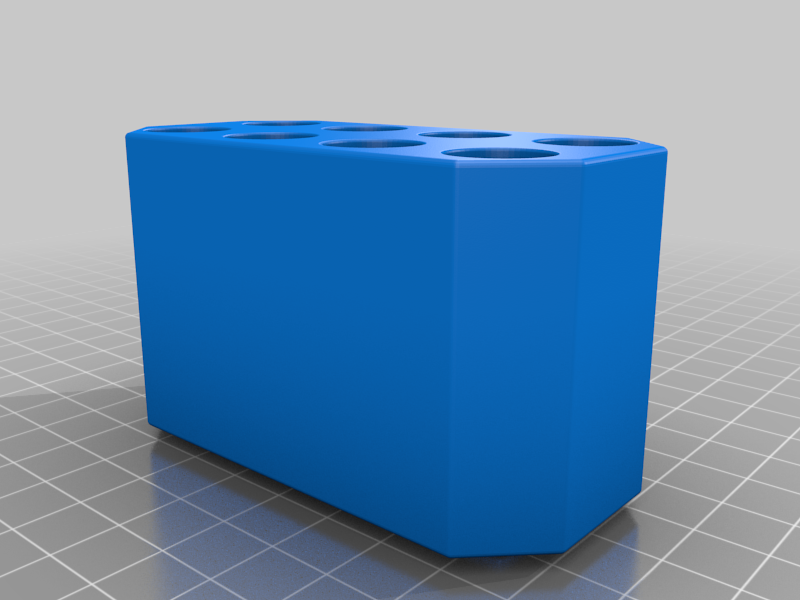 Miniatura 2 do modelo 3D Screwdriver Rack Base