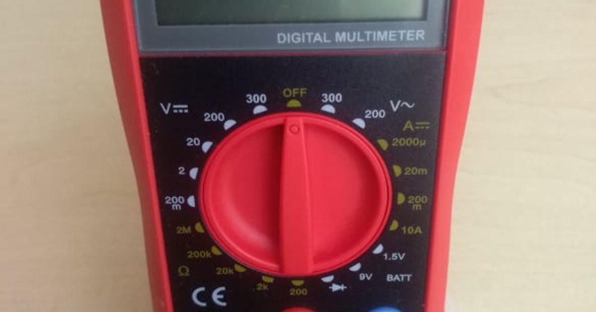 Multimeter stand by Jan | Download free STL model | Printables.com