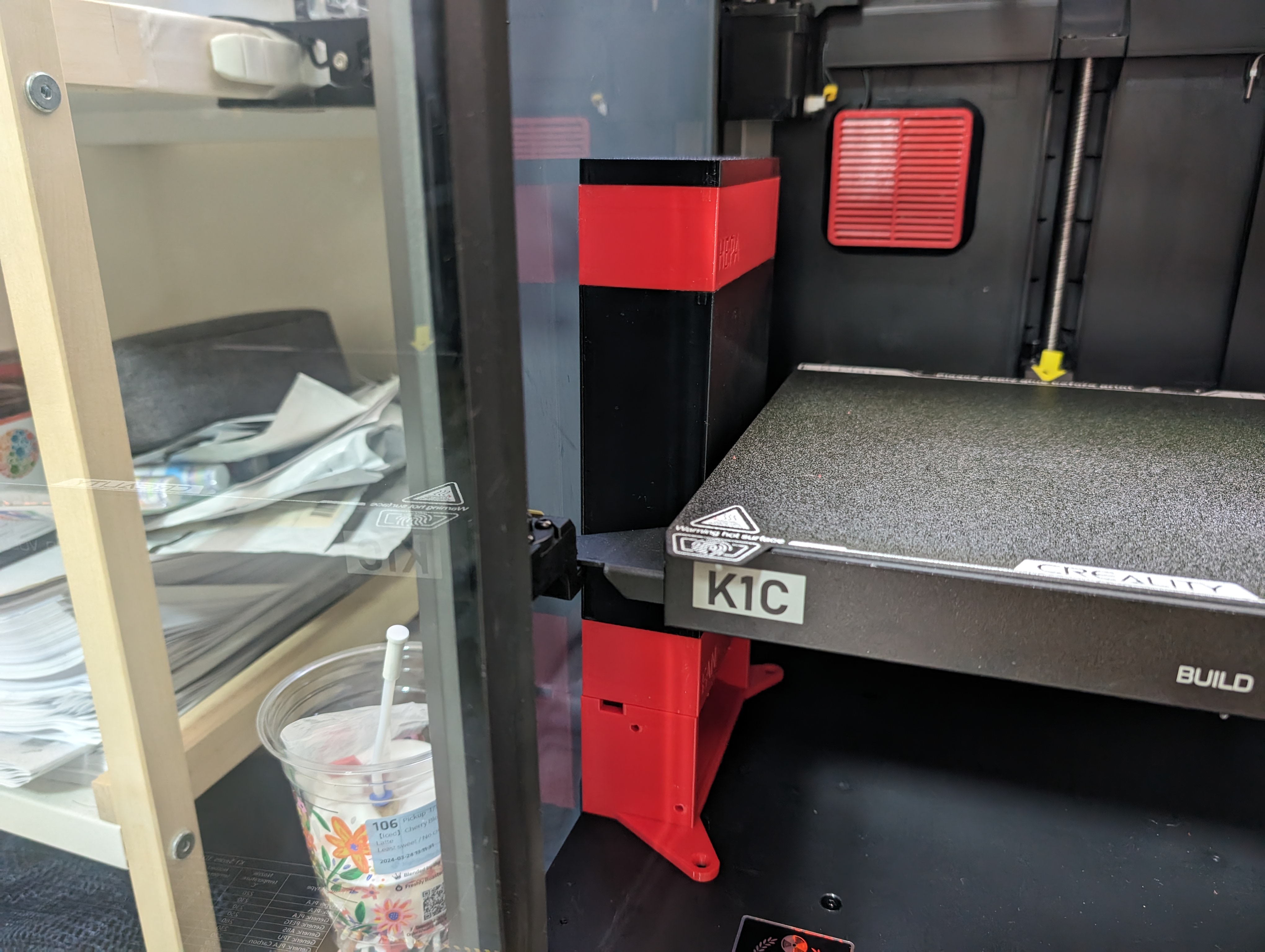 Tingkat - Creality K1C/K1/K1SE HEPA and Carbon Filter Air Scrubber