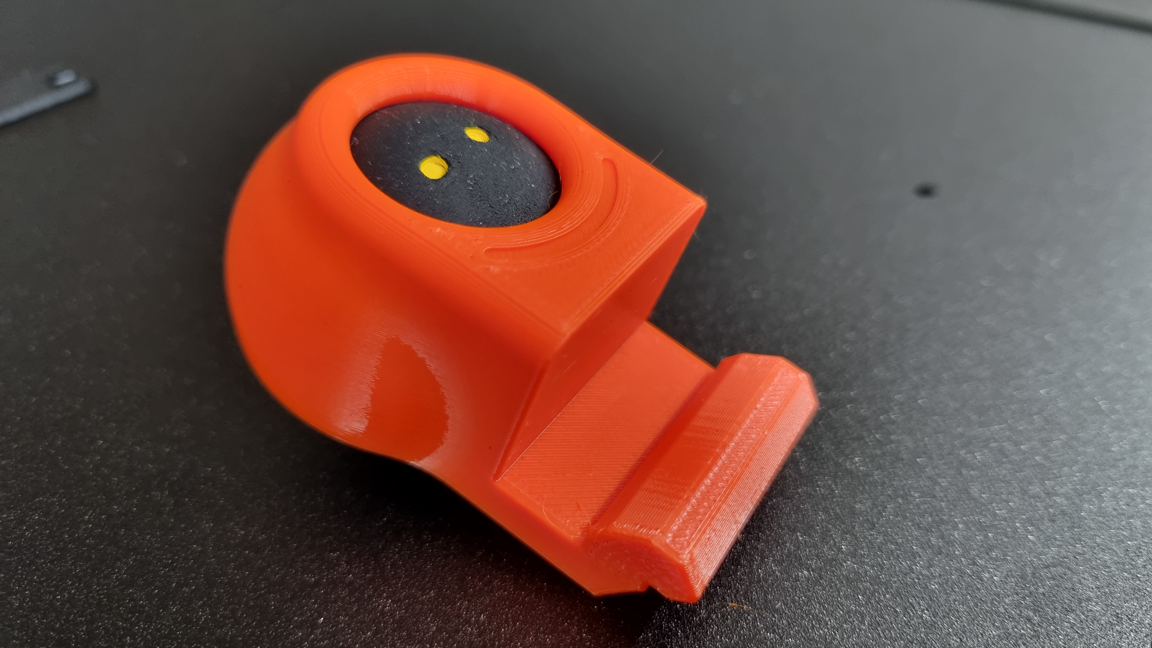 Noise-reducing Toolless Squash ball Feet for Prusa MK4 (3030 extrusion)