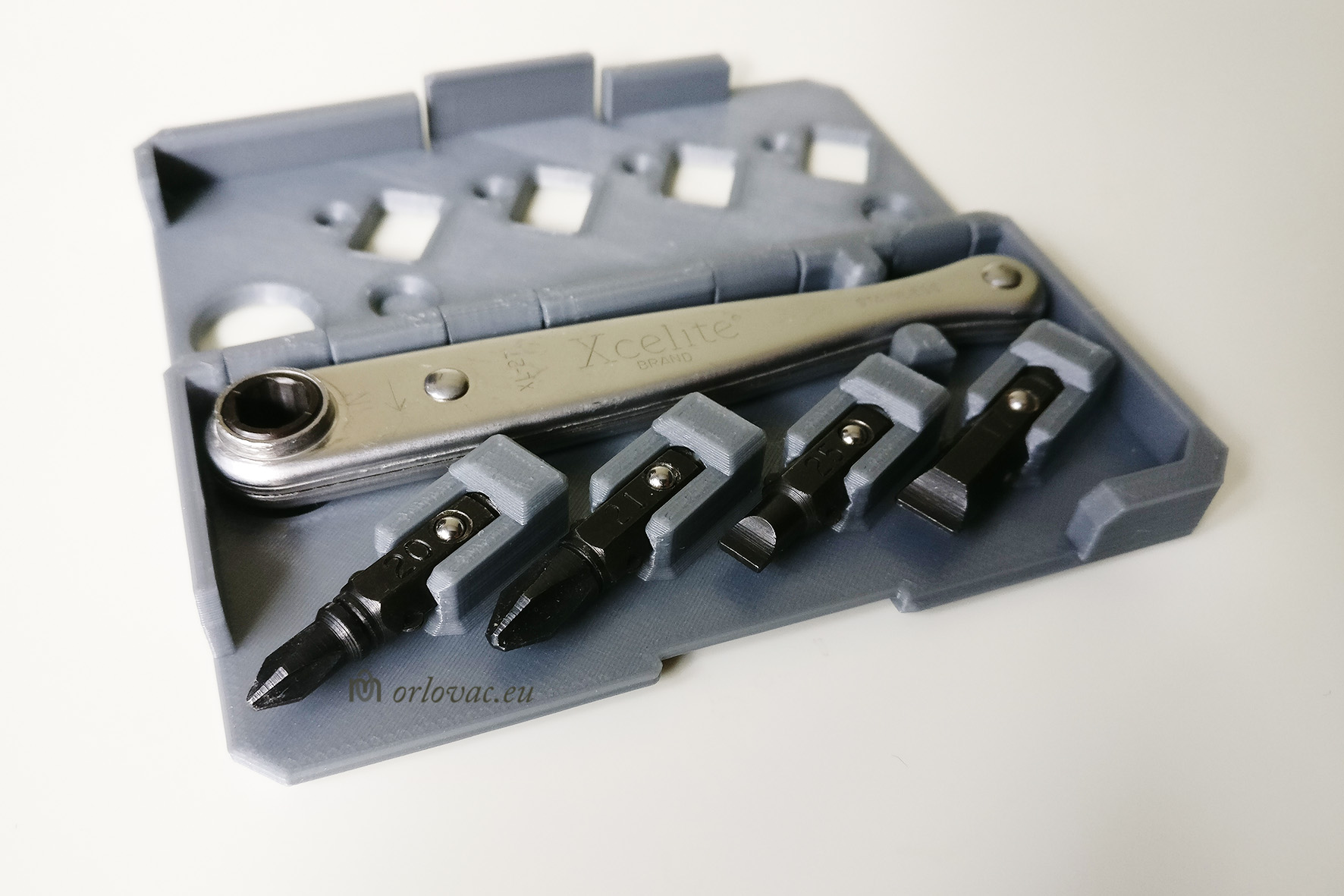 Xcelite XL75 Ratchet Offset Kit Holder by Marin Download free STL