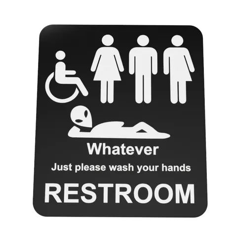 Whatever, just please wash your hands