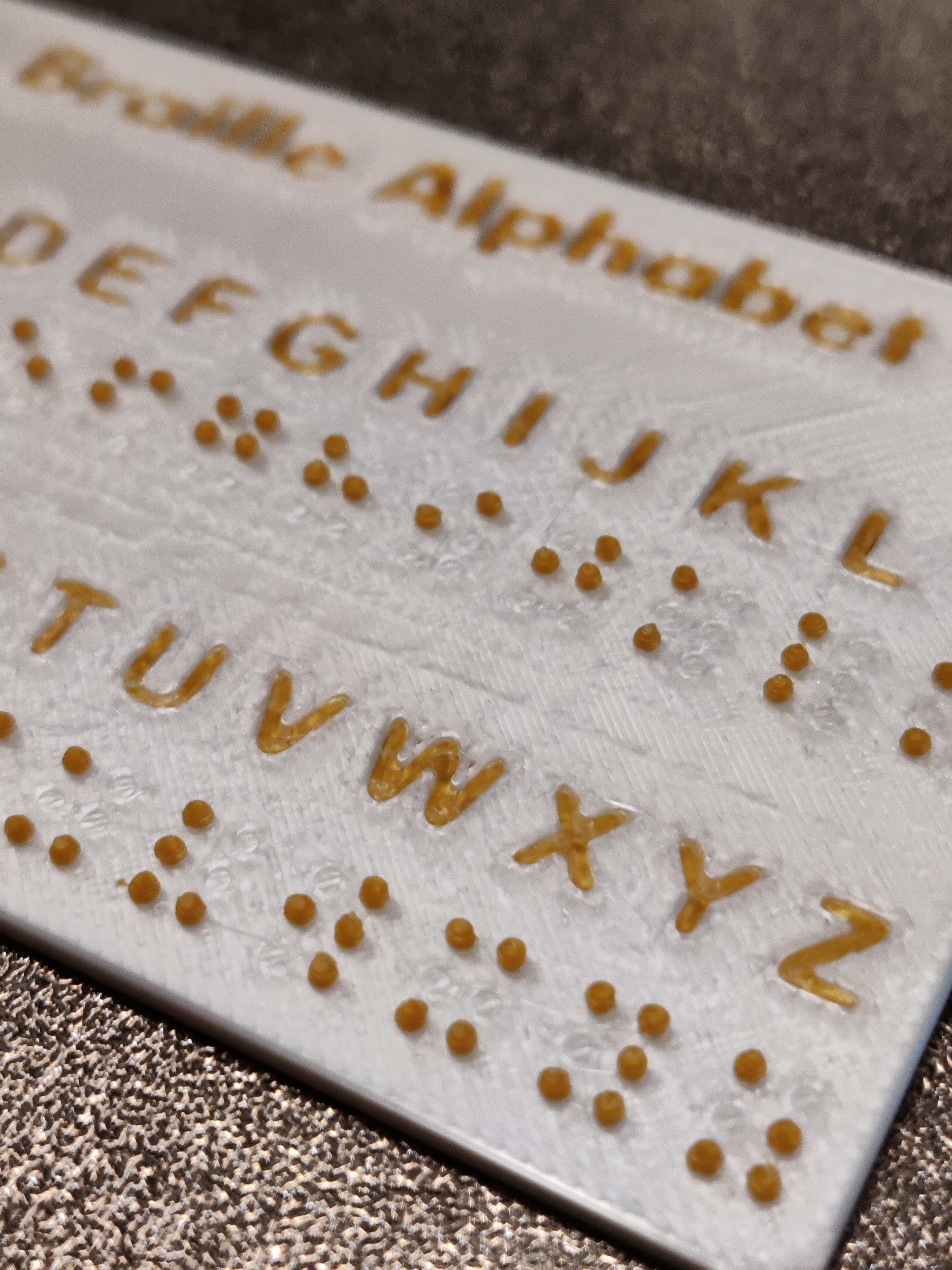 Miniatura 2 do modelo 3D Braille Card