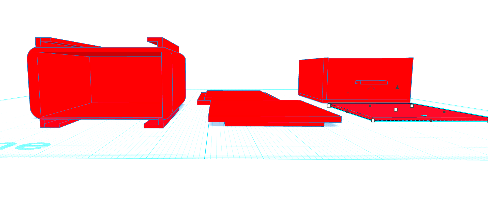 Modular drawer with a secret compartment