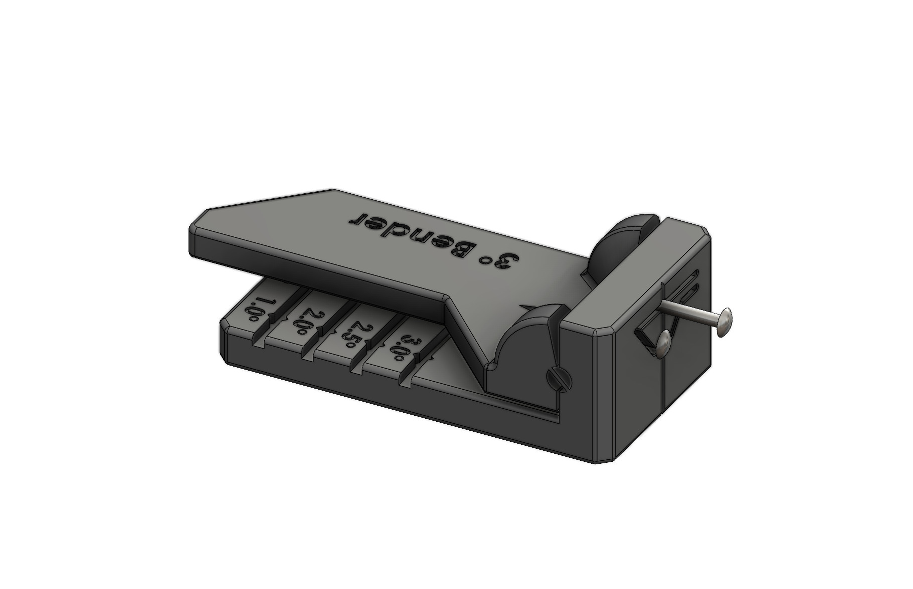 Axle Benders for Pinewood Derby Cars by Robagon3D Download free STL