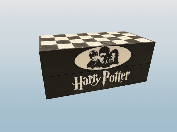 chess box Harry Potter by František Kršňák | Download free STL model ...
