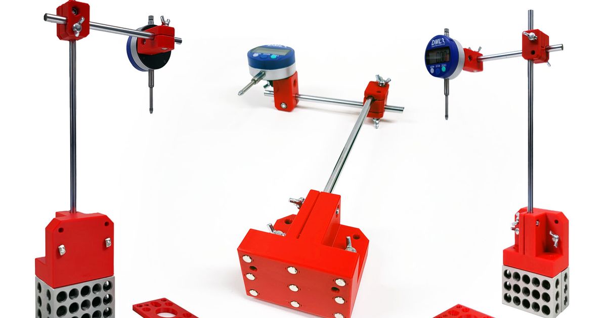 Digital Dial Indicator Stand by boothyboothy | Download free STL model ...