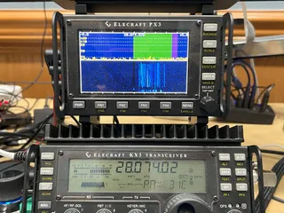 Elecraft KX3 and PX3 stand by Christian Kuhtz | Download free STL 