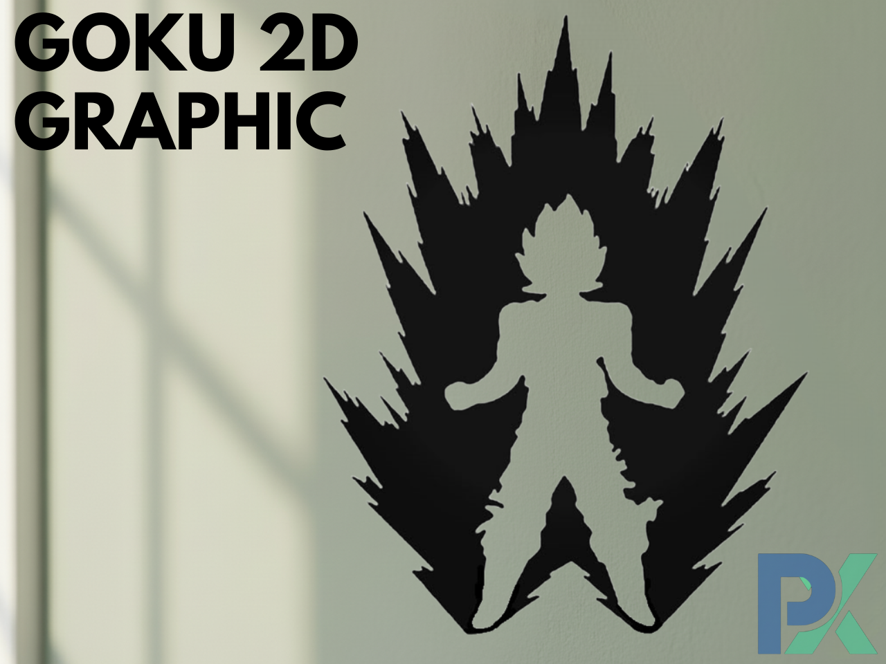 Goku 2D Graphic