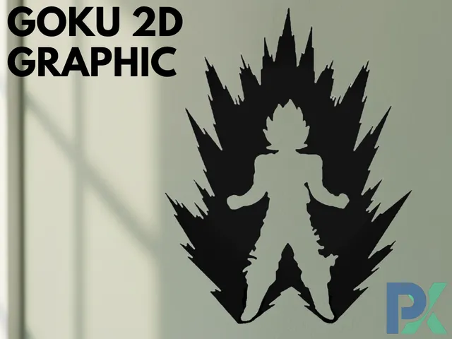 Goku 2D Graphic