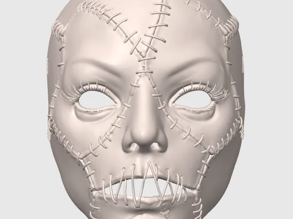 Female Stitched Mask