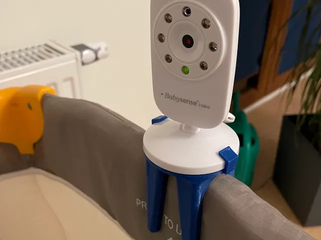 Baby camera "tooth" mount