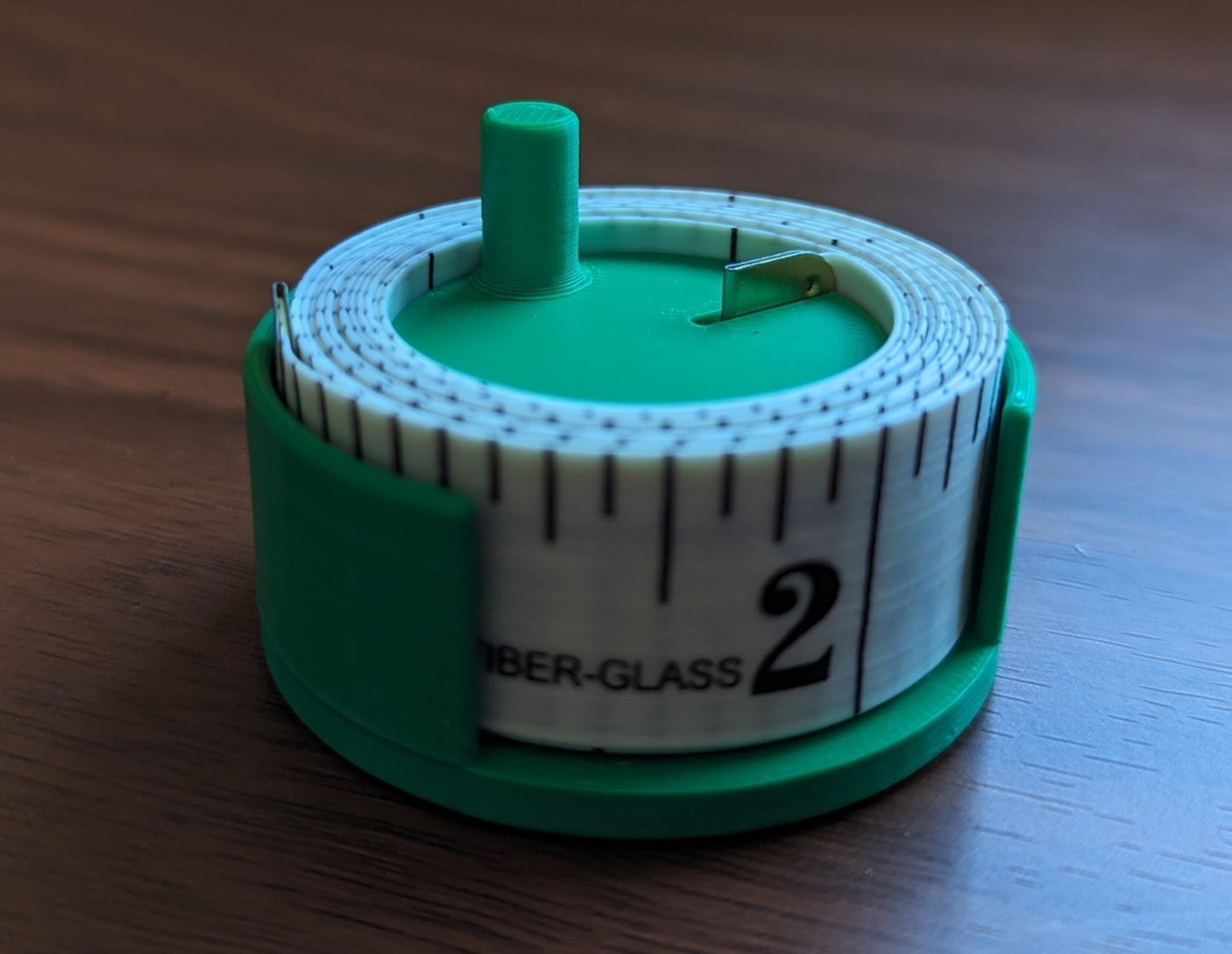 Soft Tape Measure Spool (Longer Handle) by Scott711 Download free STL