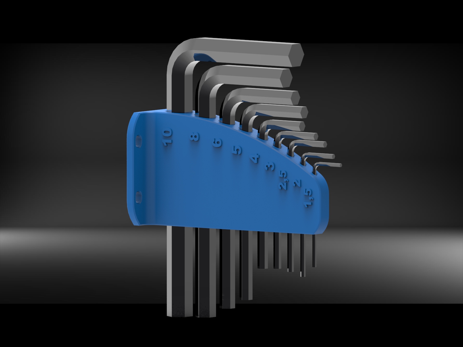 Allen key holder