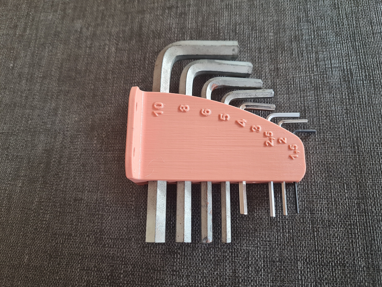 Miniatura 4 do modelo 3D Allen key holder