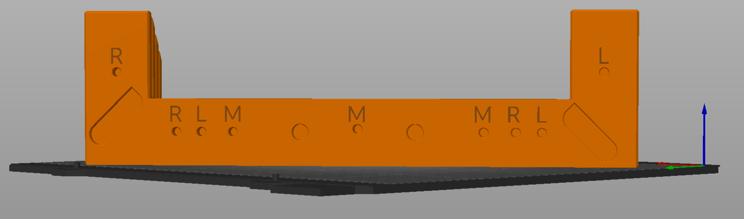 Original Prusa Enclosure Steelsheetholder with mounting letters