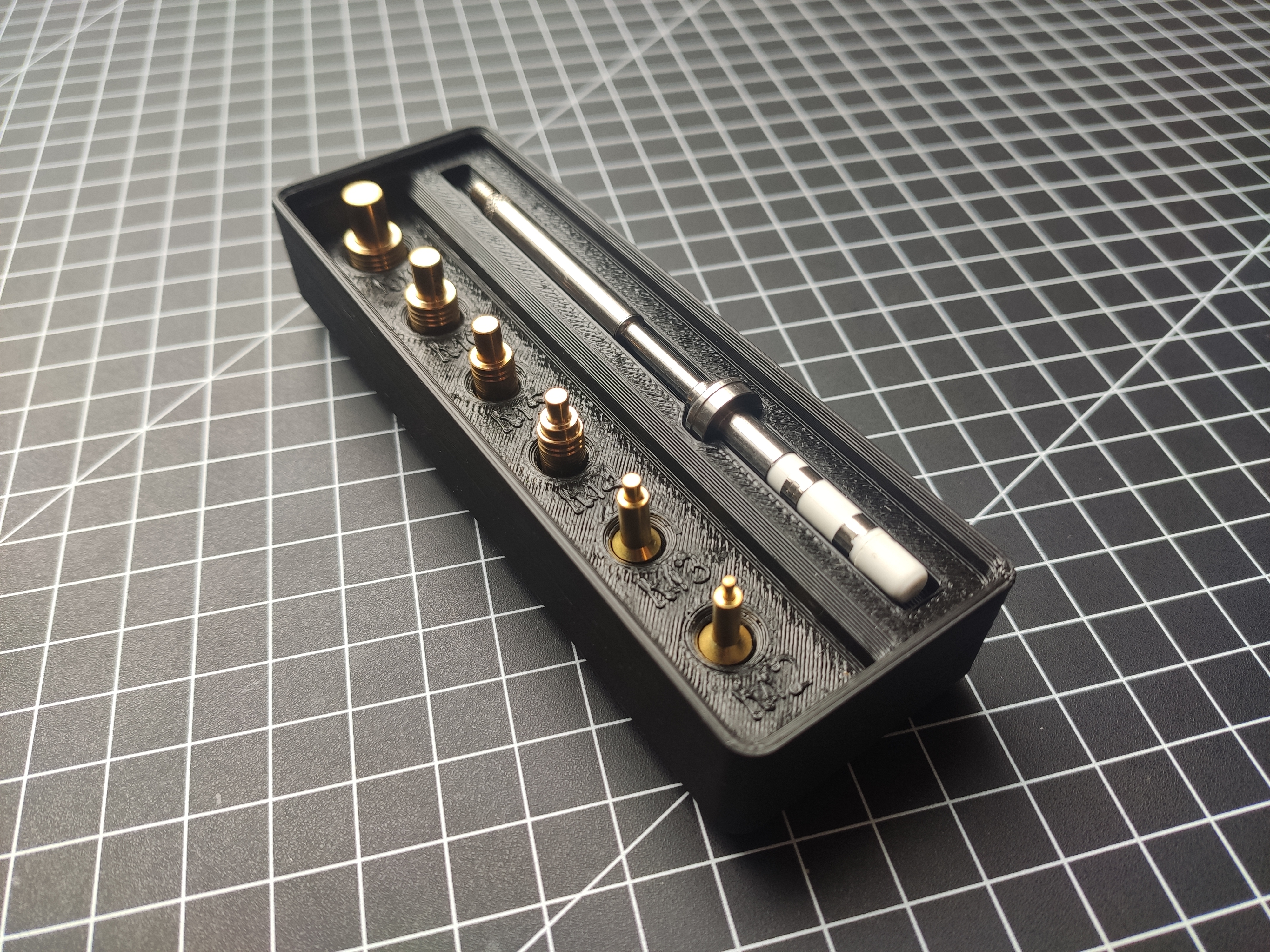 Gridfinity CNC Kitchen Threaded Insert Tray