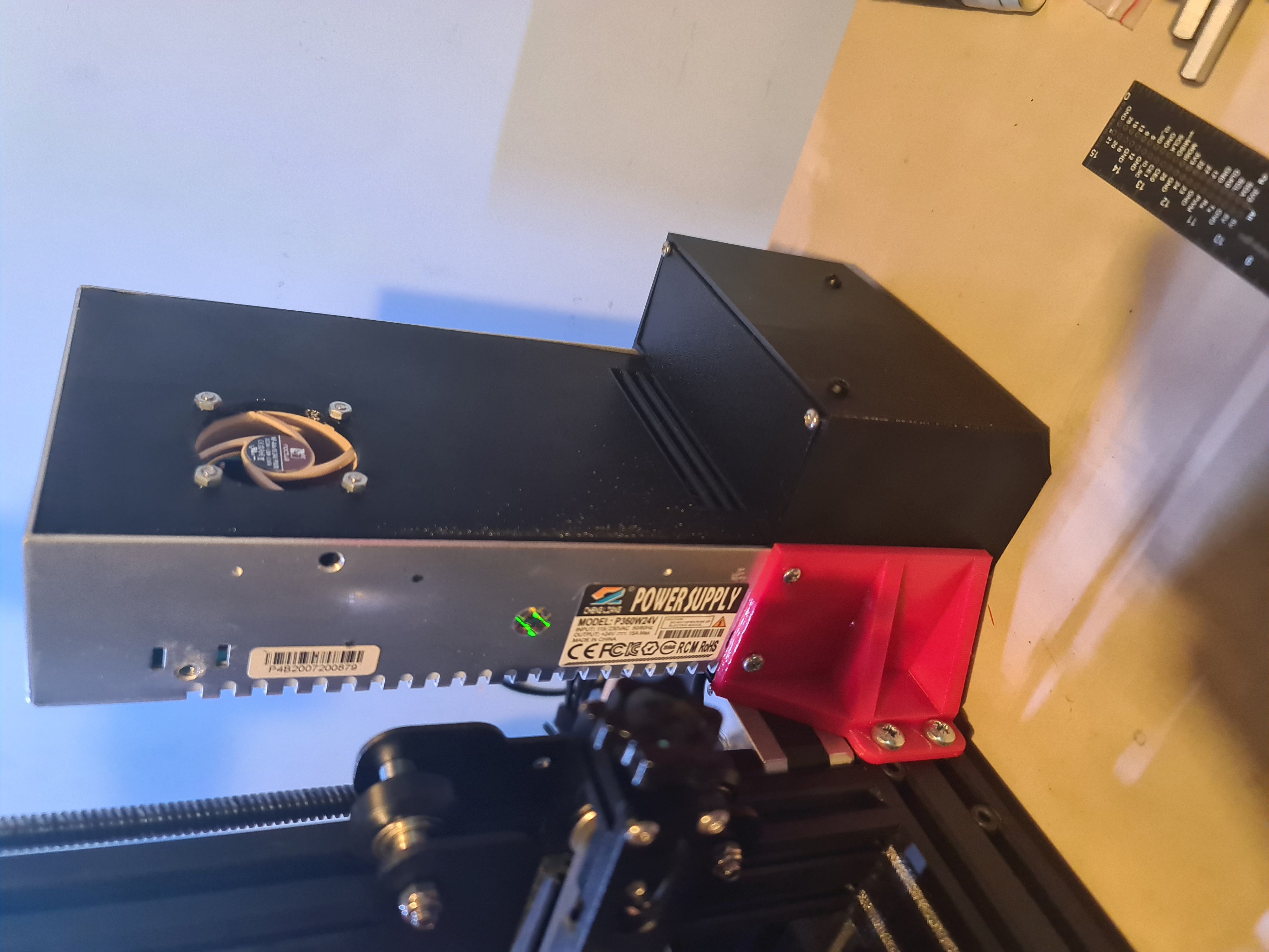 Ender 3 PSU and Raspberry Pi AC PSU case.