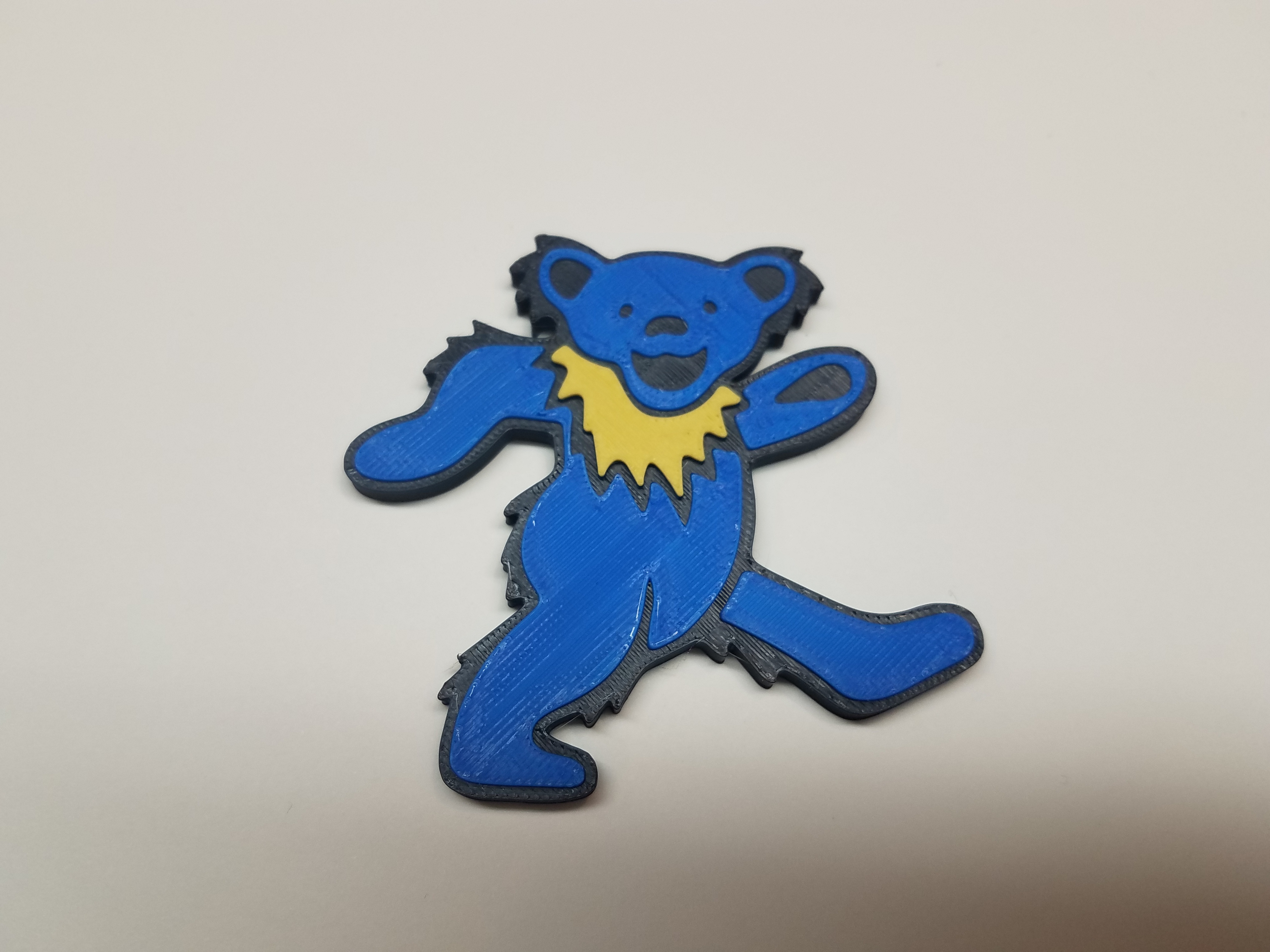 Grateful Dead Dancing Bear Magnet (1 of 5) by ShopTeacher | Download free  STL model | Printables.com