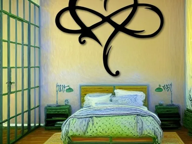 Infinity Heart Wall Art