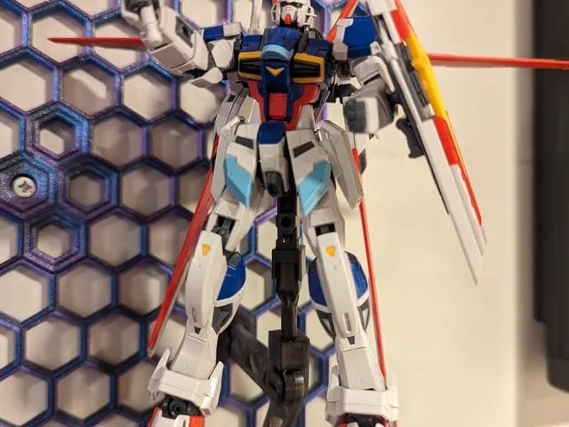 Mounting pins for Gunpla Display Arm