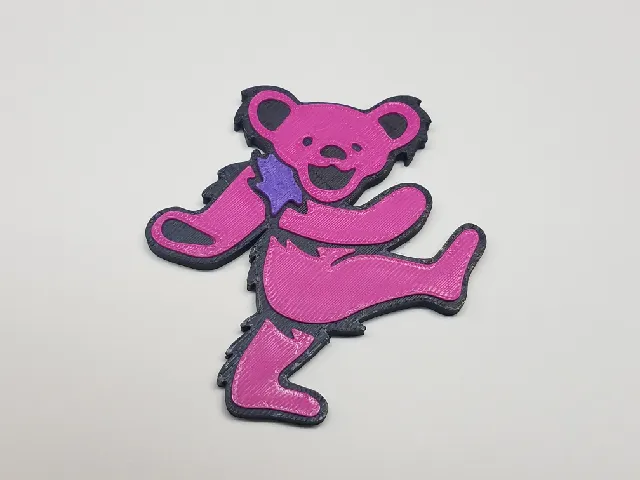 Grateful Dead Dancing Bear Magnet (5 of 5)